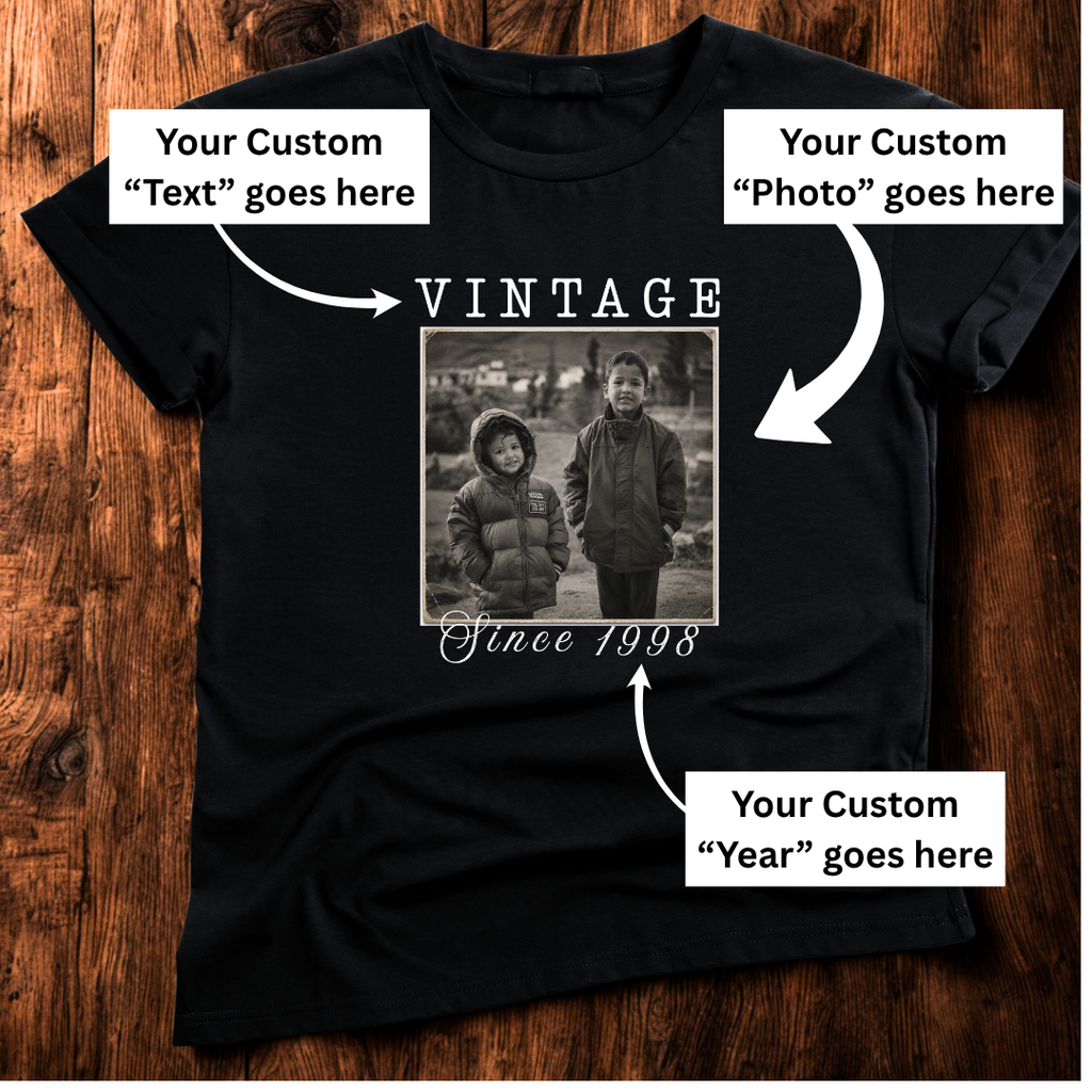 Custom Photo Style Tshirt